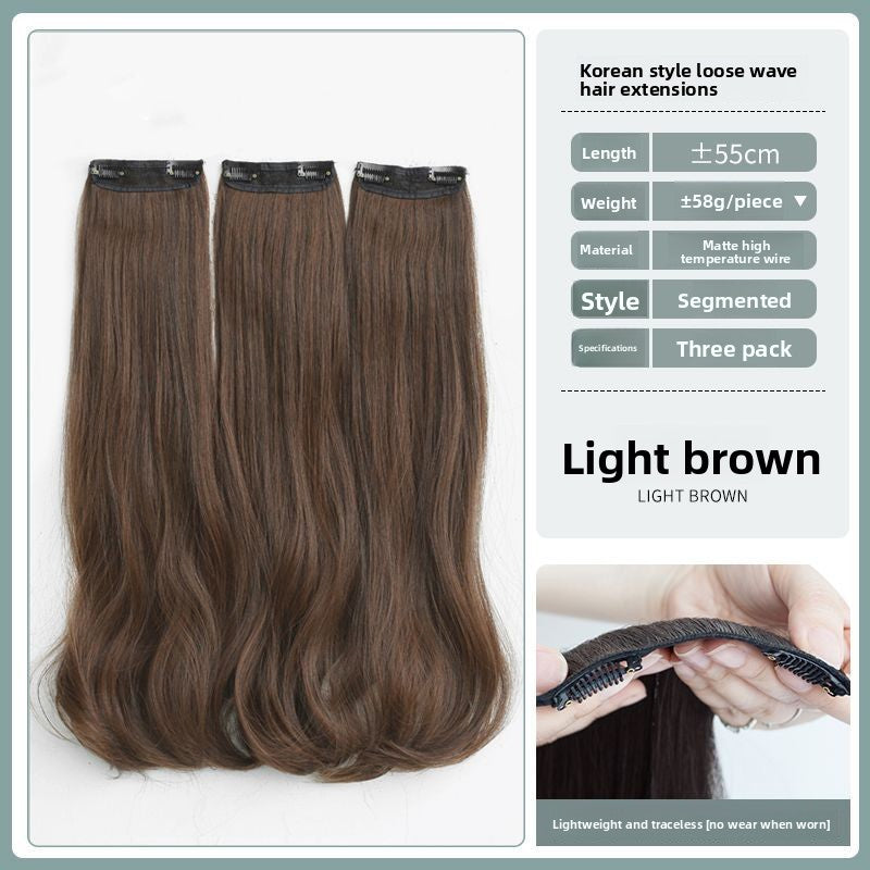 Synthetic hairpiece