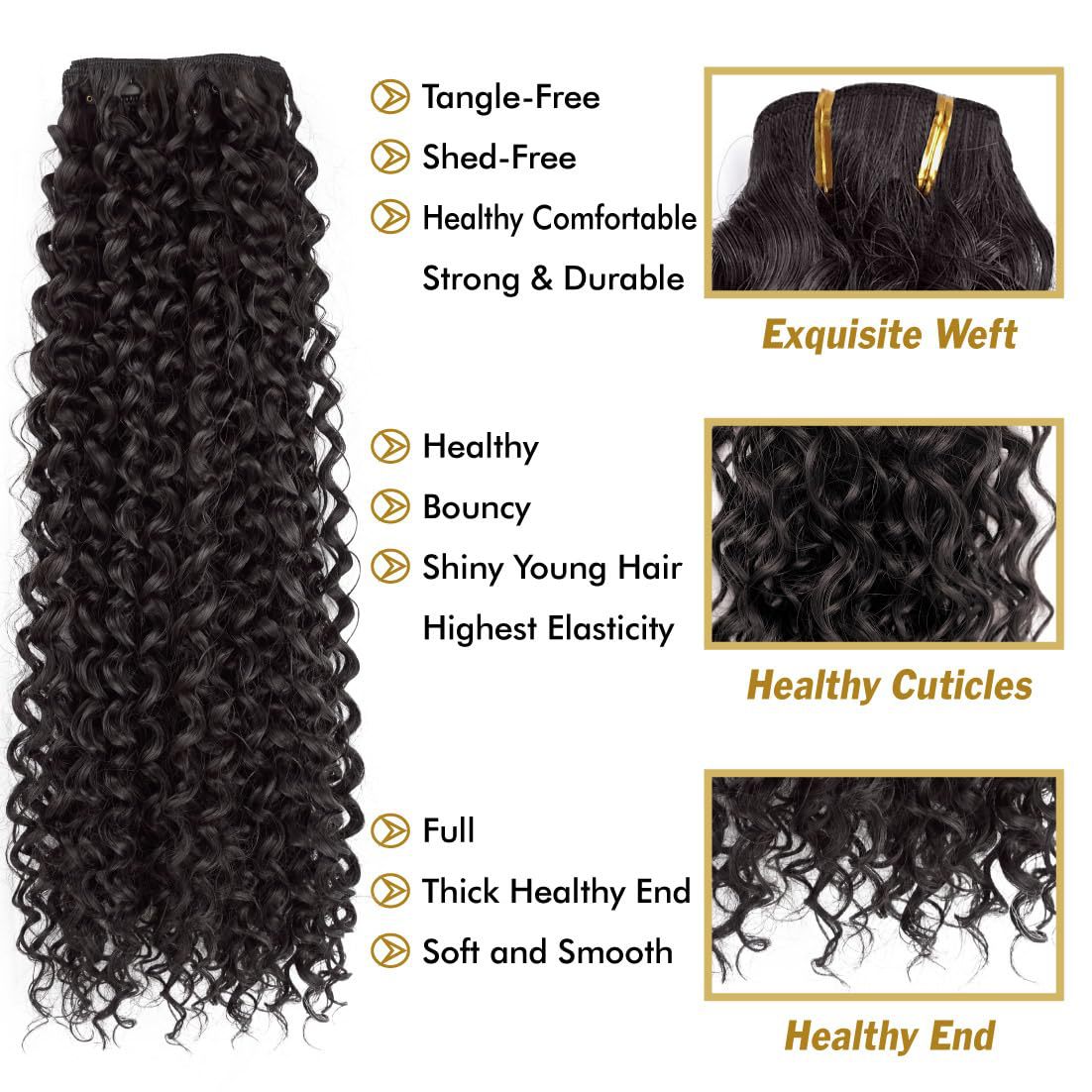 synthetic hairpiece