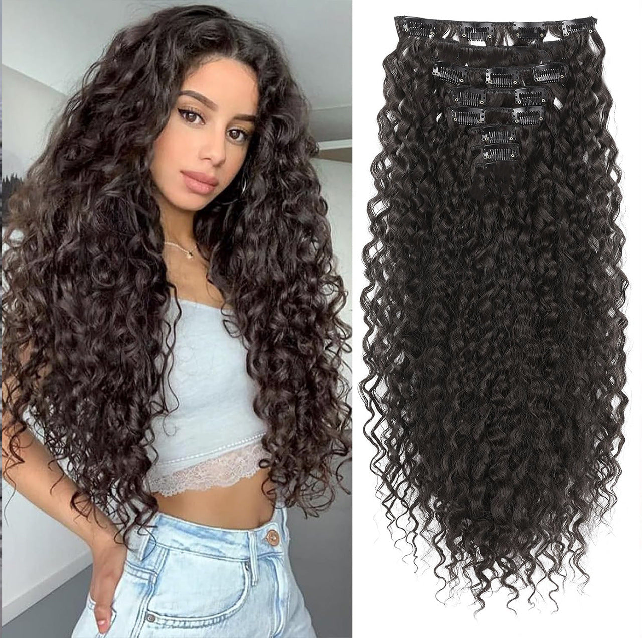 synthetic hairpiece