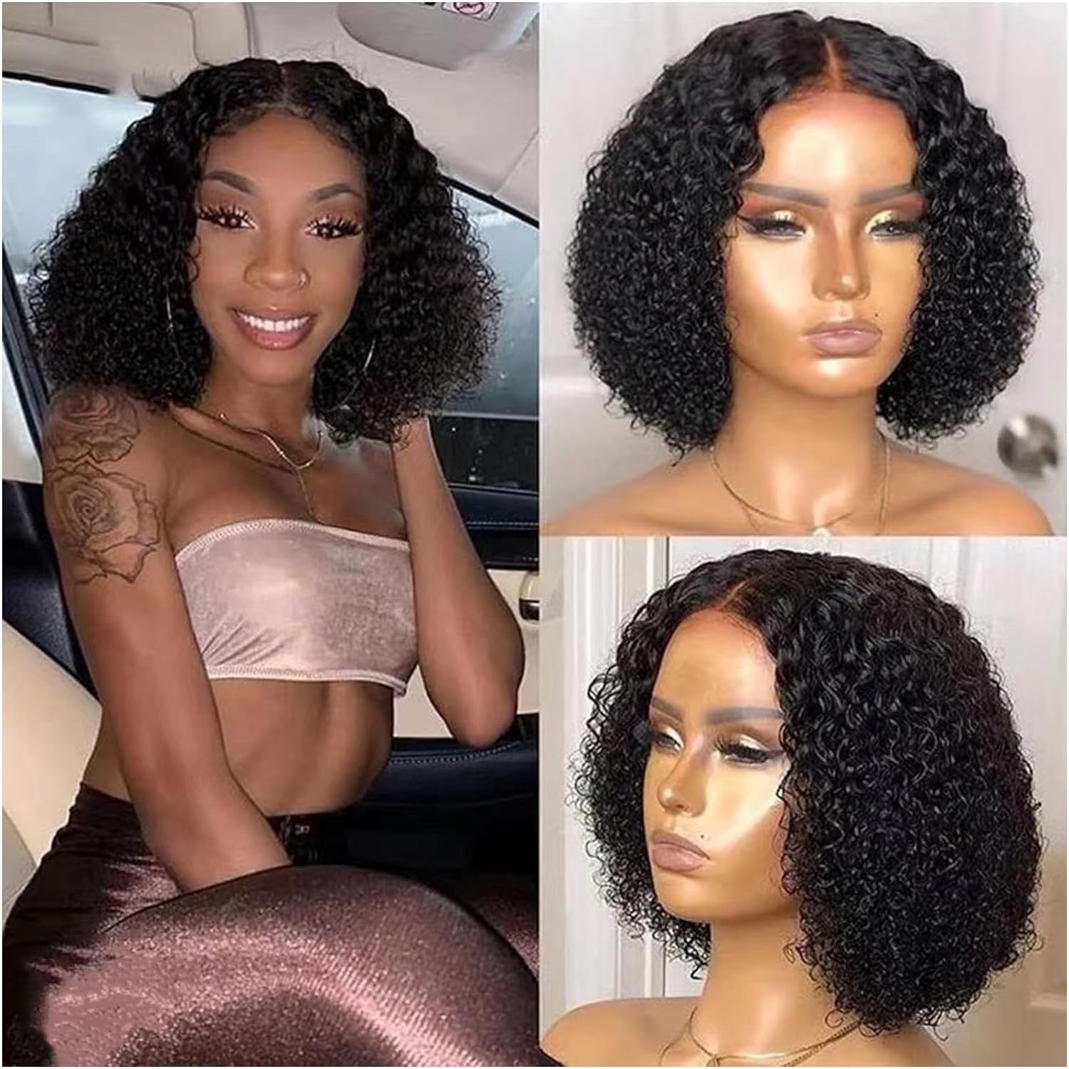 Synthetic Short Curly Wig