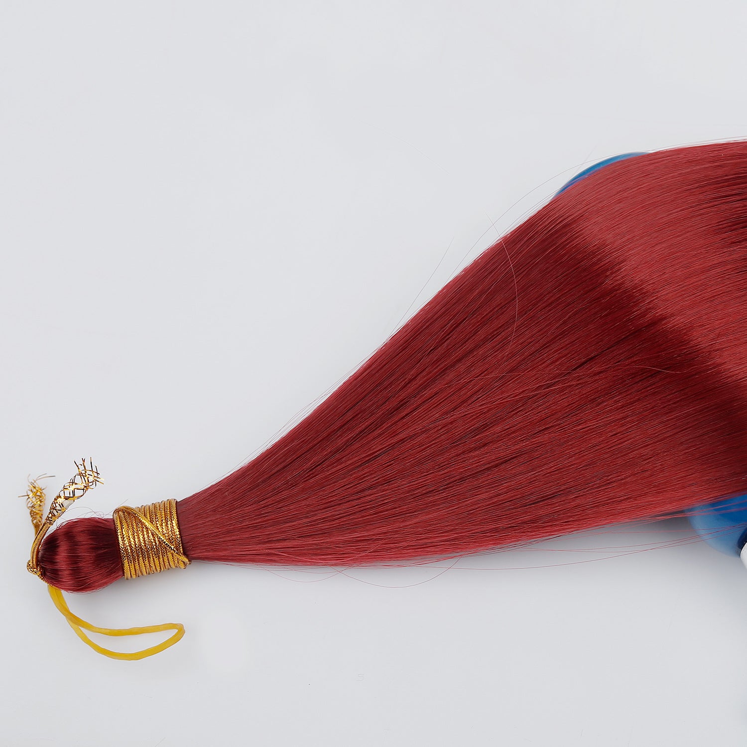 Synthetic Straight Hair Extensions Long Fiber Bundles