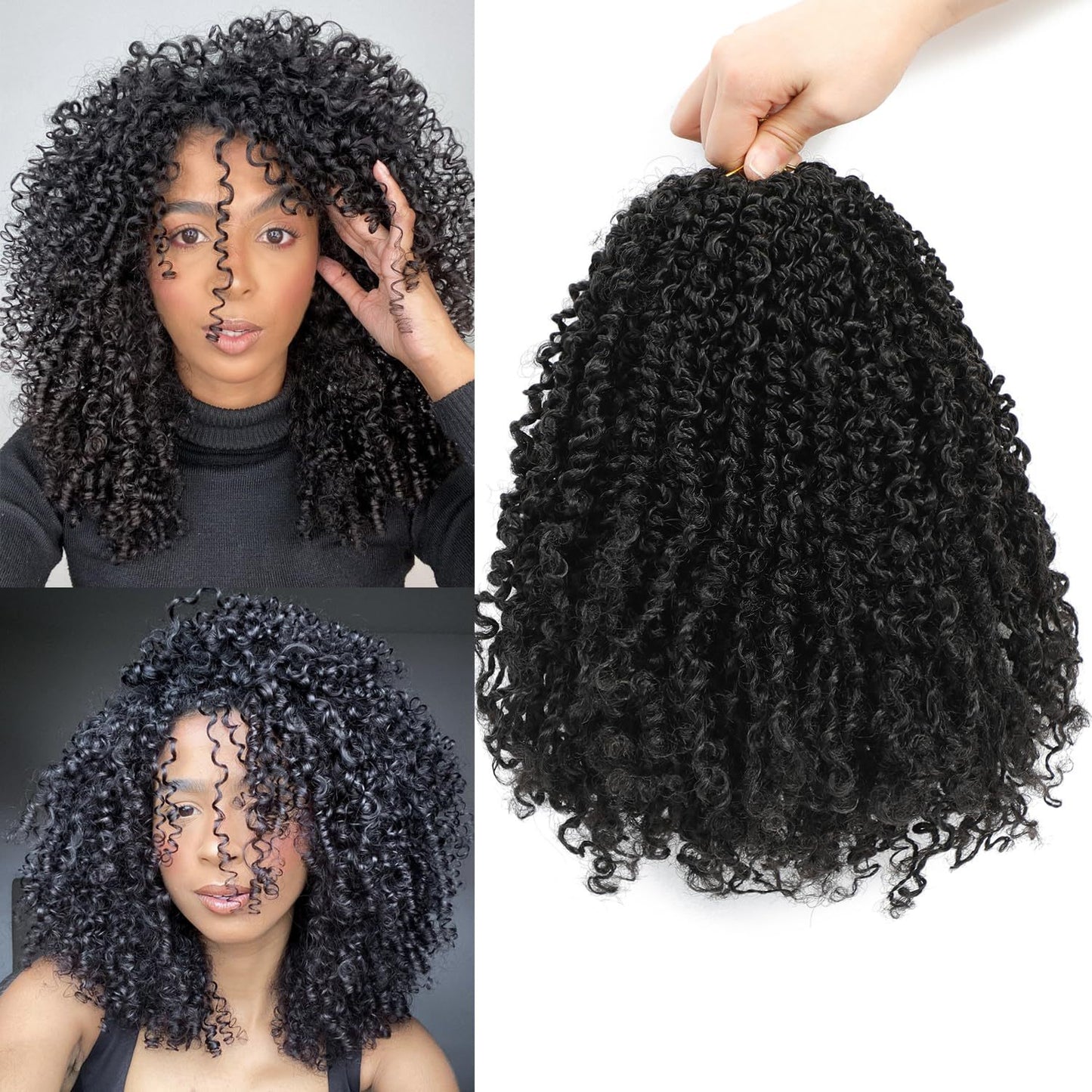 Synthetic Yanky Twist Crochet Braiding Hair