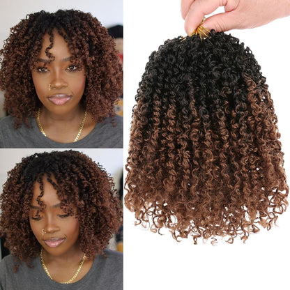 Synthetic Yanky Twist Crochet Braiding Hair