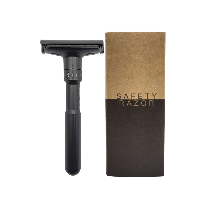 T-shaped safety manual shaving razor