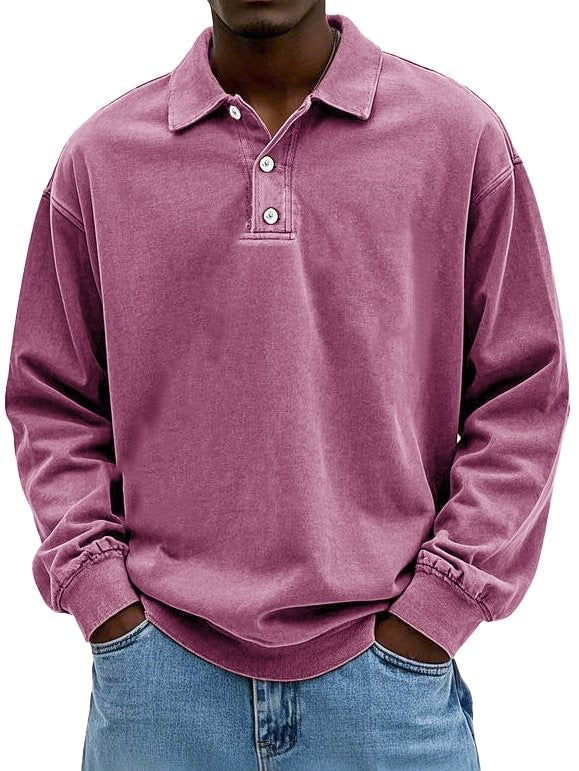 T-shirt with hood and distressed wash finish
