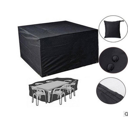 table and chair dust cover