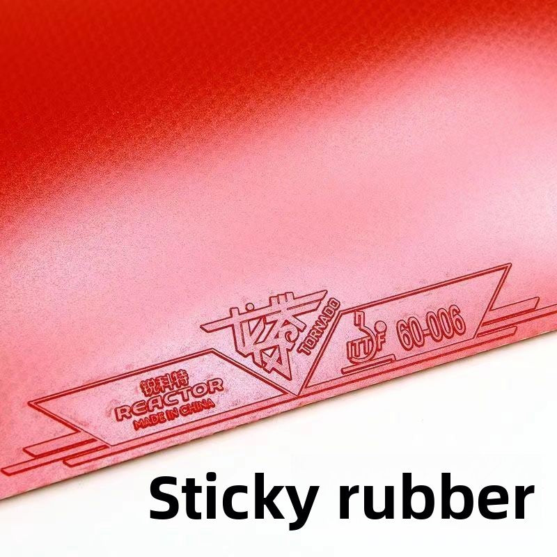 Table tennis rubber