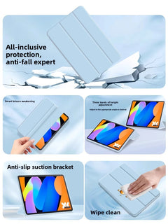 Tri-Fold Liquid Silicone Case Noble Black