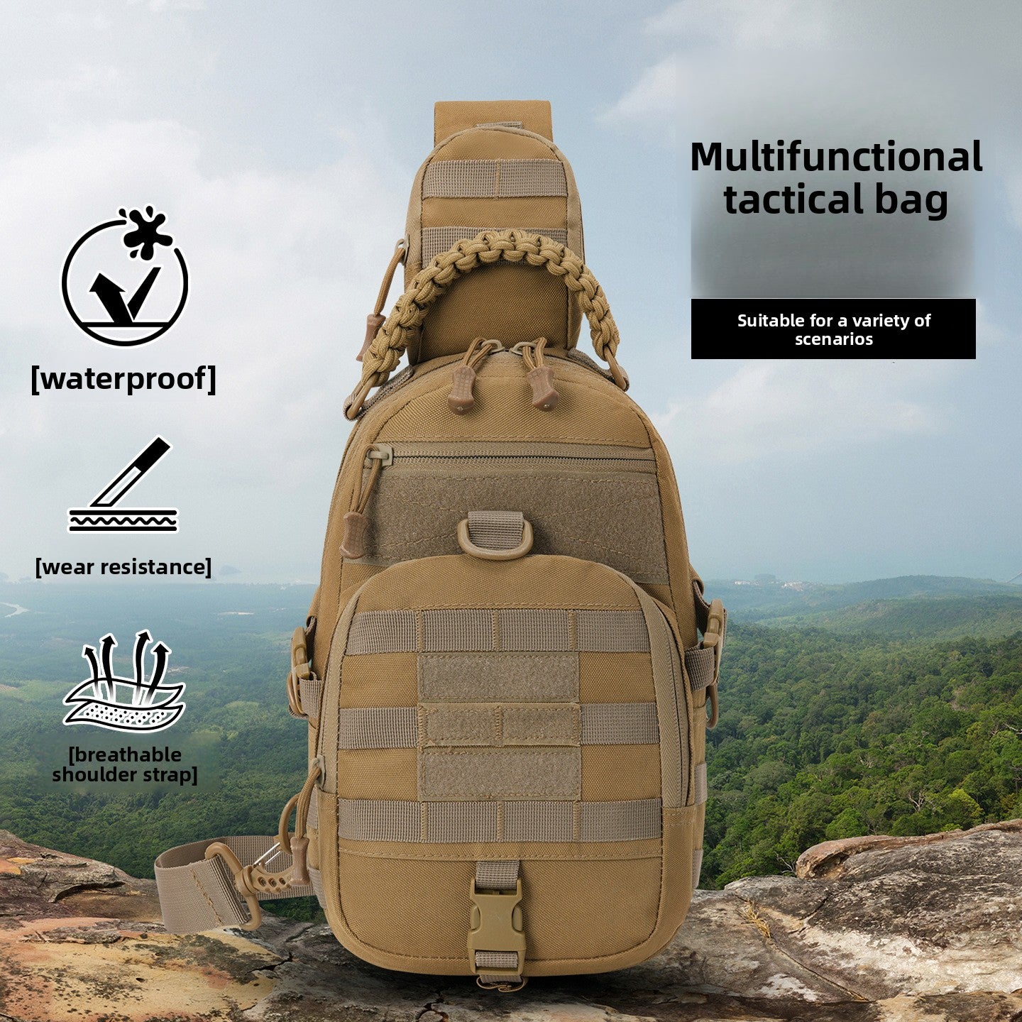Tactical Cross-Body Chest Bag