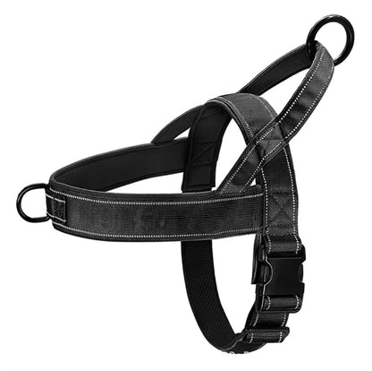 Tactical Dog Harness Vest with Collar