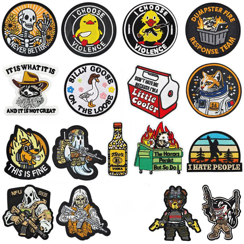 Tactical Embroidered Patches