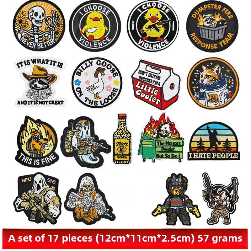 Tactical Embroidered Patches