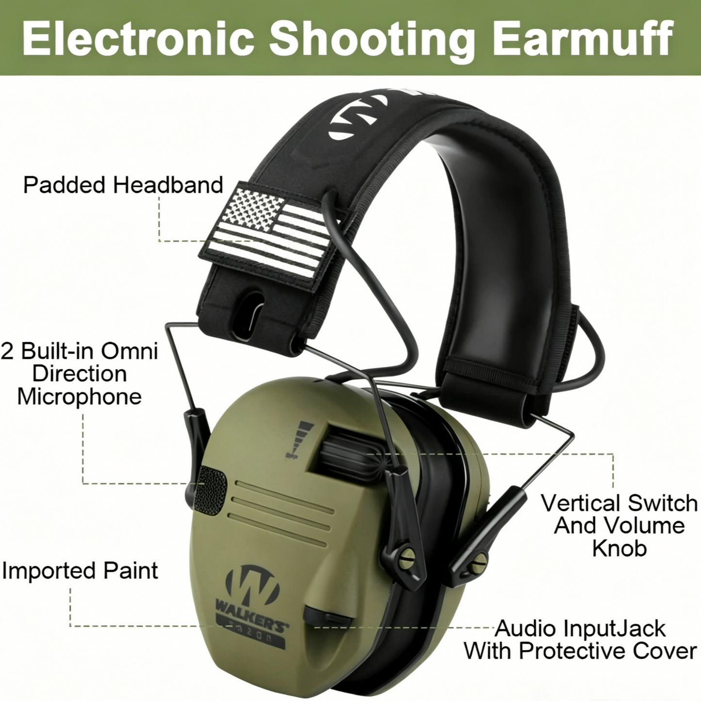 Tactical Noise Reduction Headphones