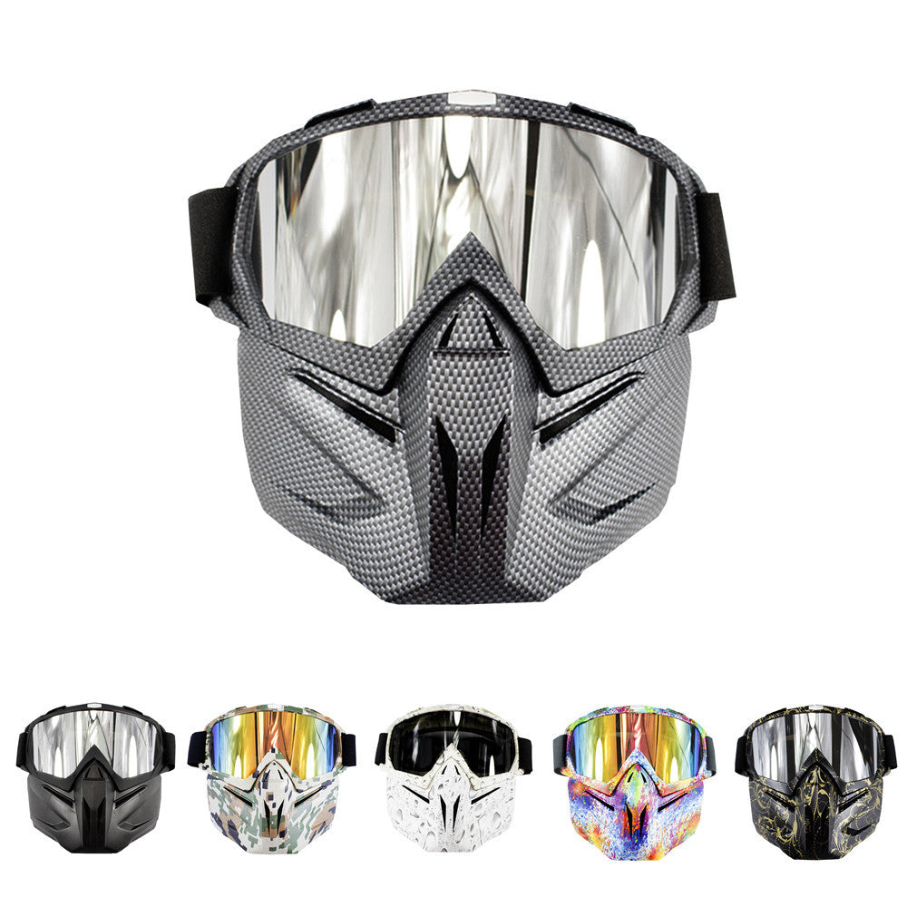 Tactical visor mask