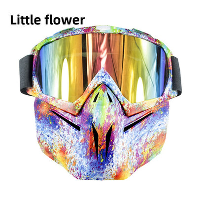 Tactical visor mask