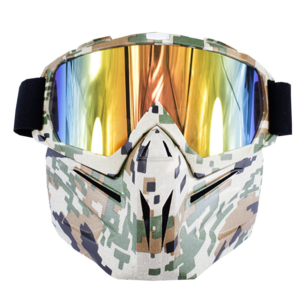 Tactical visor mask