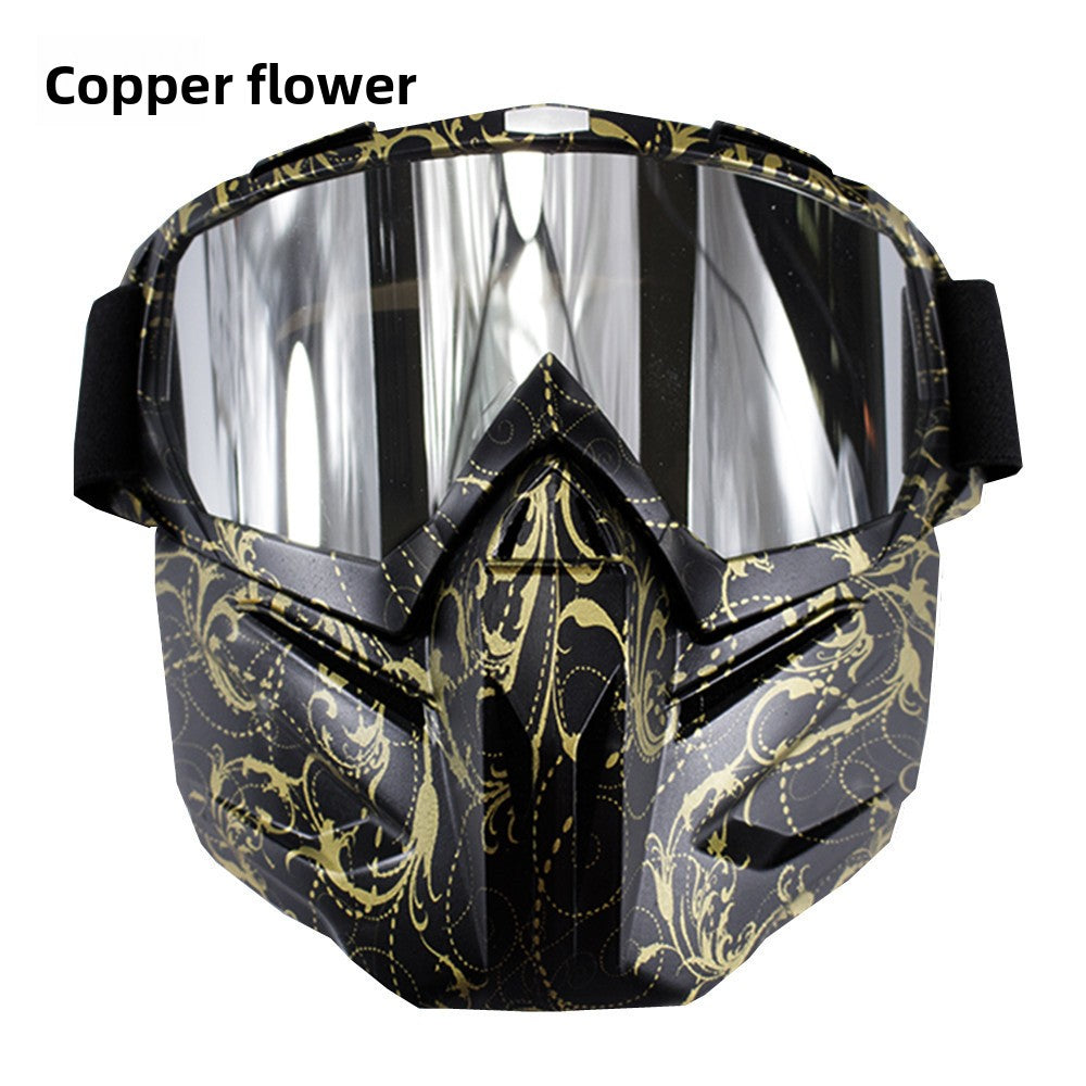 Tactical visor mask