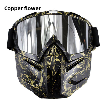 Tactical visor mask