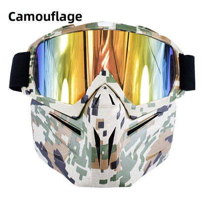 Tactical visor mask