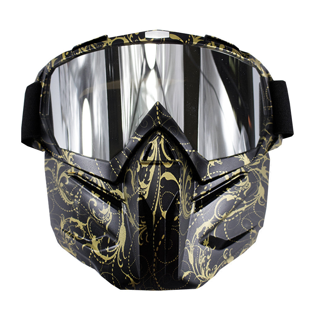 Tactical visor mask
