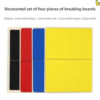 Taekwondo breaking board