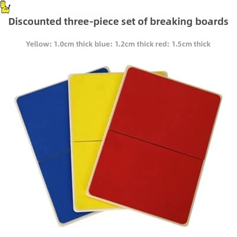 Taekwondo breaking board