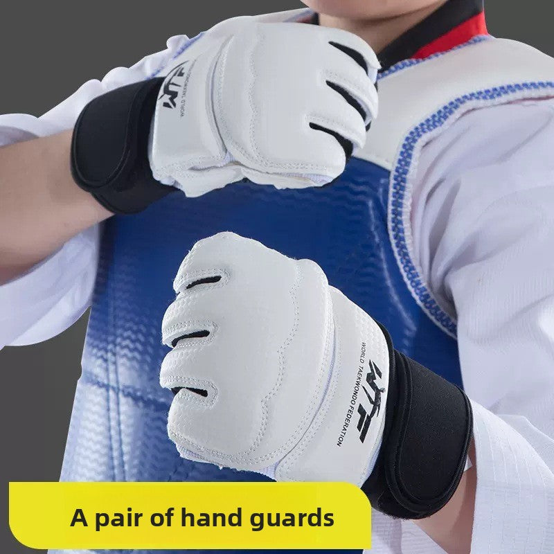 Taekwondo training and competition protective gear