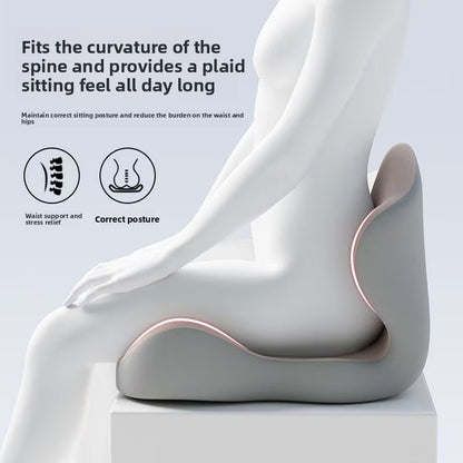 Tail vertebra decompression chair cushion backrest