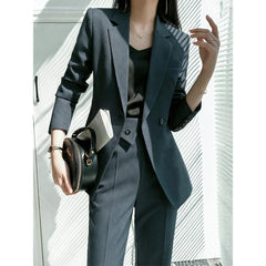 Black suit single piece
