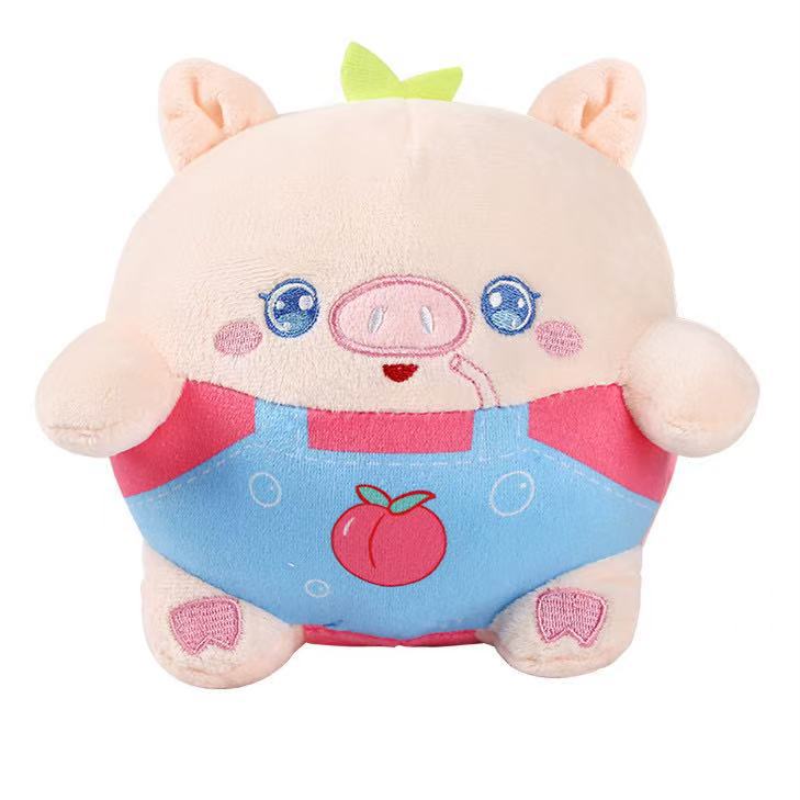 Talking Bouncing Pig Toy – Musical Plush Ball with Detachable and Washable Cover