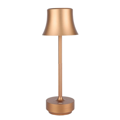 Tall metal table lamp