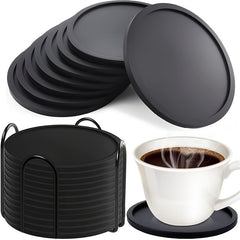 10cm coaster black