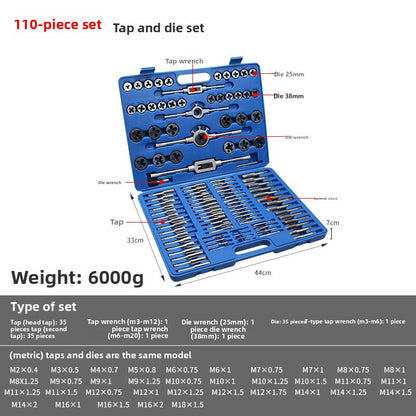 Tap and die set