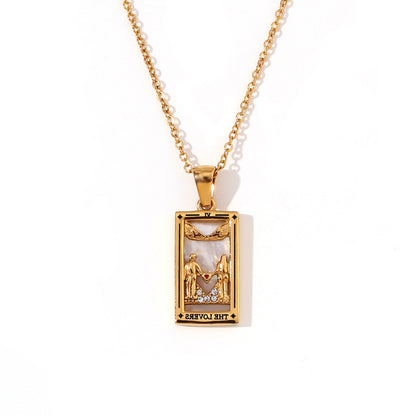 Tarot Card Necklace