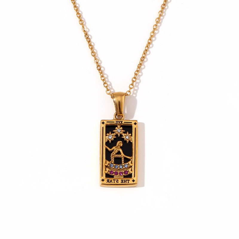 Tarot Card Necklace