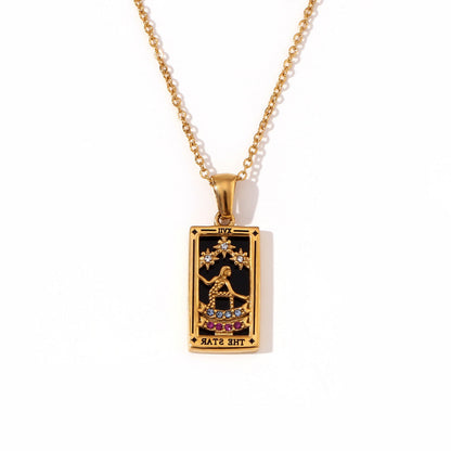 Tarot Card Necklace