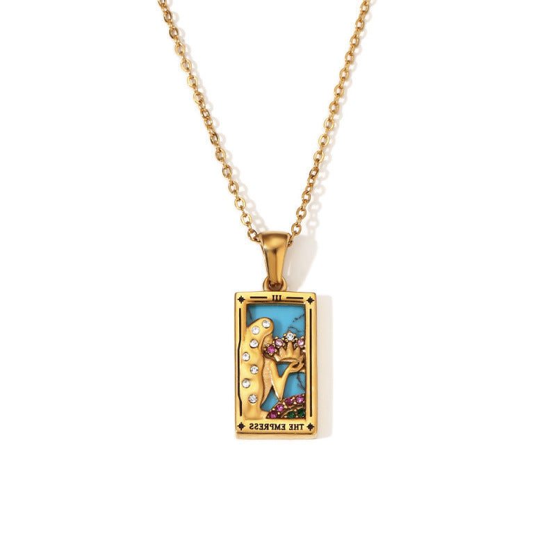 Tarot Card Necklace