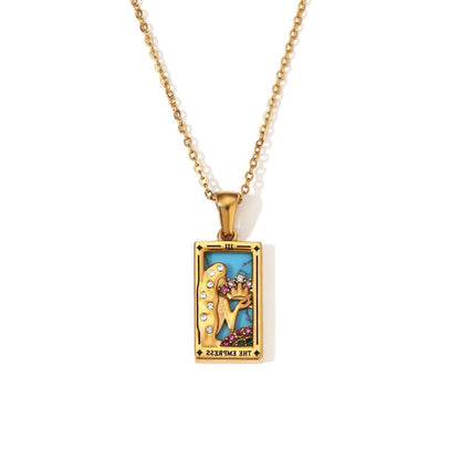 Tarot Card Necklace