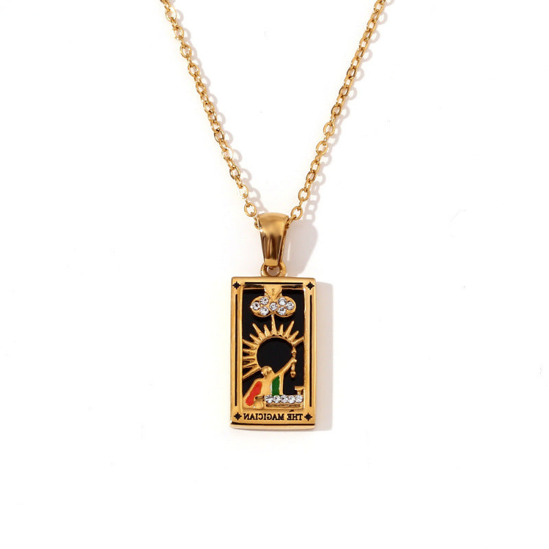 Tarot Card Necklace