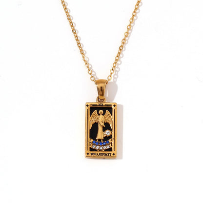 Tarot Card Necklace