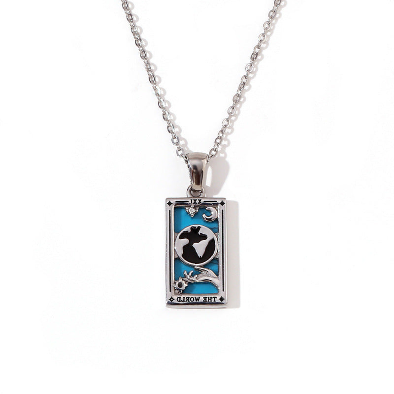 Tarot Card Necklace