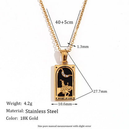 Tarot Card Necklace