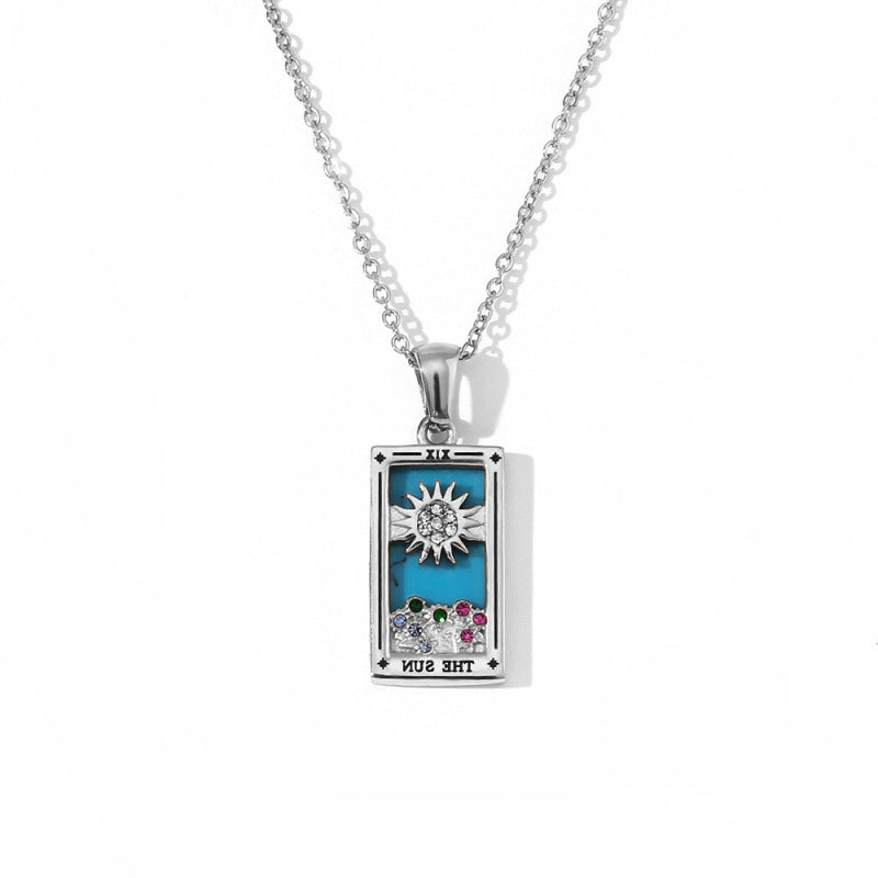 Tarot Card Necklace