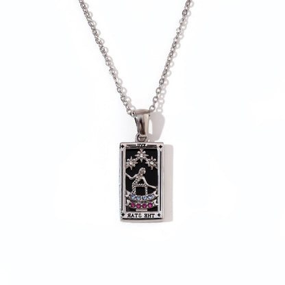Tarot Card Necklace