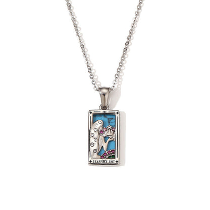 Tarot Card Necklace
