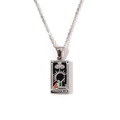 Tarot Card Necklace