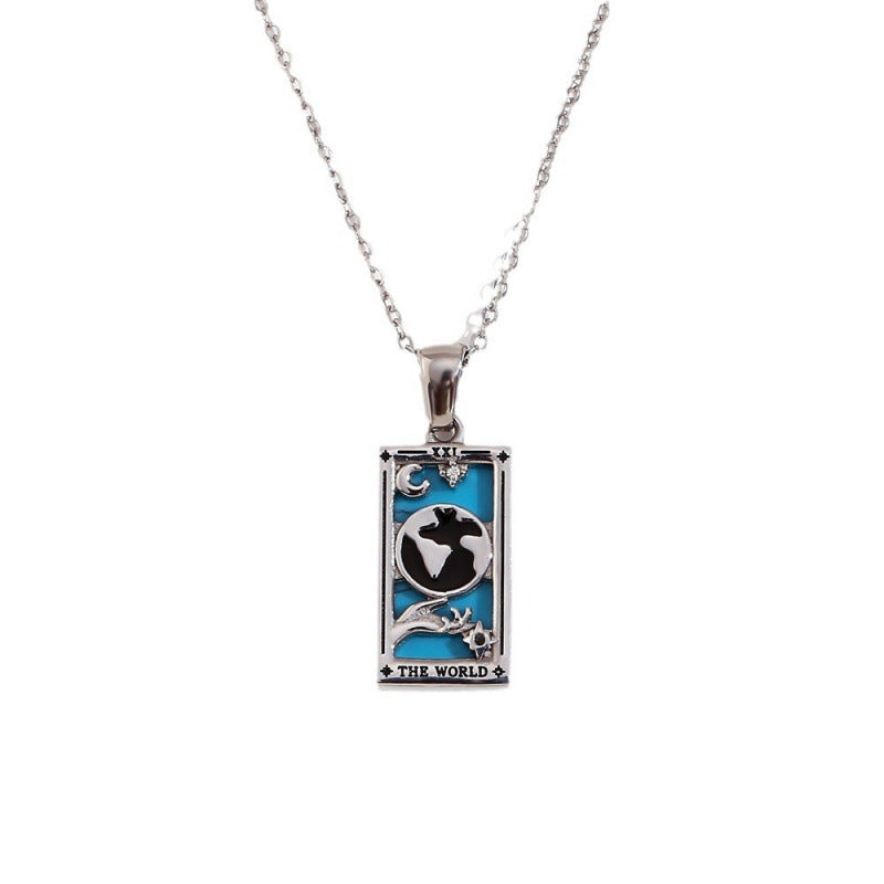 Tarot Card Necklace