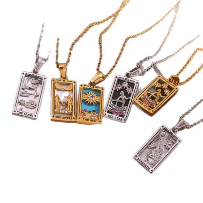 Tarot Card Necklace