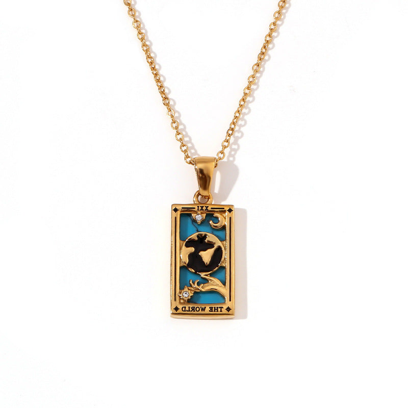 Tarot Card Necklace