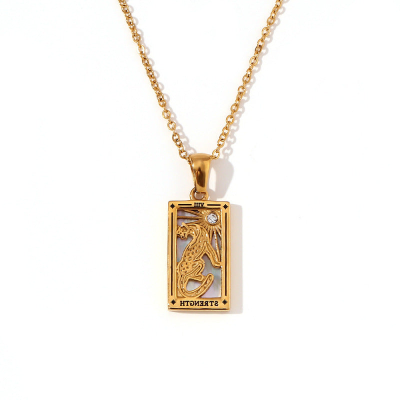 Tarot Card Necklace